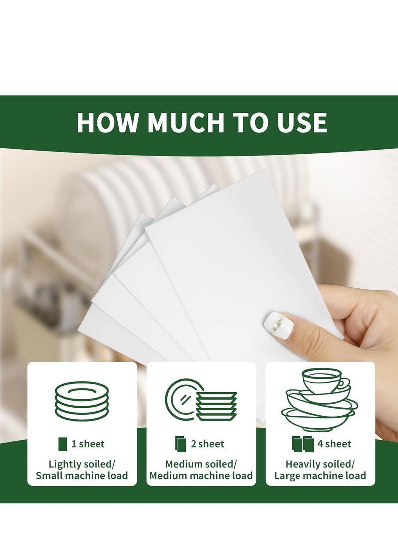 Grease  Stain Remover Dishwasher Cleaning Tablets - Multi-Functional, Eco-Friendly, Hypoallergenic, Safe for Kids  All Surfaces, 5X Cleaning Power, Soft Water Formula, 100% Dissolvable, Fres - Image 2